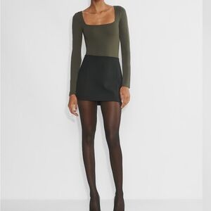 Aritzia olive green contour bodysuit- NWT